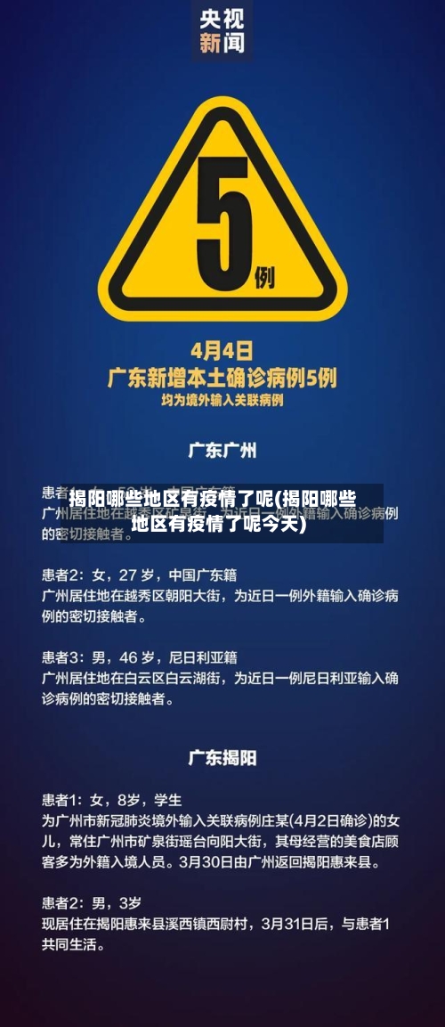 揭阳哪些地区有疫情了呢(揭阳哪些地区有疫情了呢今天)