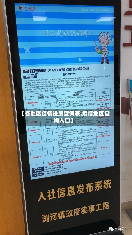【各地区疫情进度查询表,疫情地区查询入口】