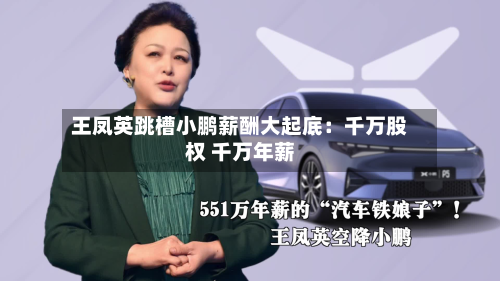 王凤英跳槽小鹏薪酬大起底：千万股权 千万年薪
